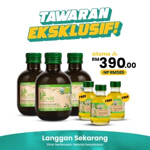 [BUNDLE] Olivie Plus 30X 250ml [PERCUMA Olivie Plus 30X 50ml]