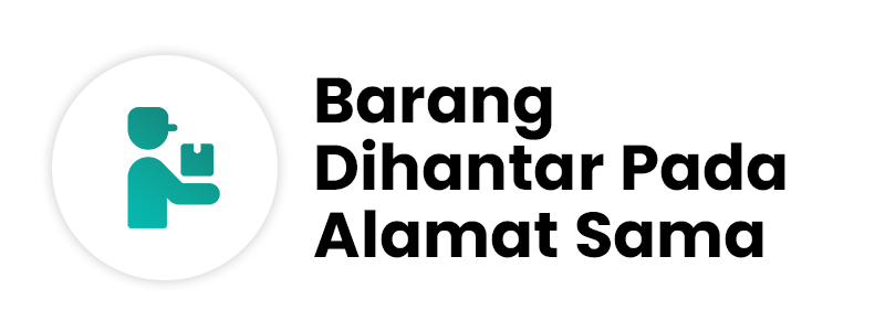 3.barang dihantar